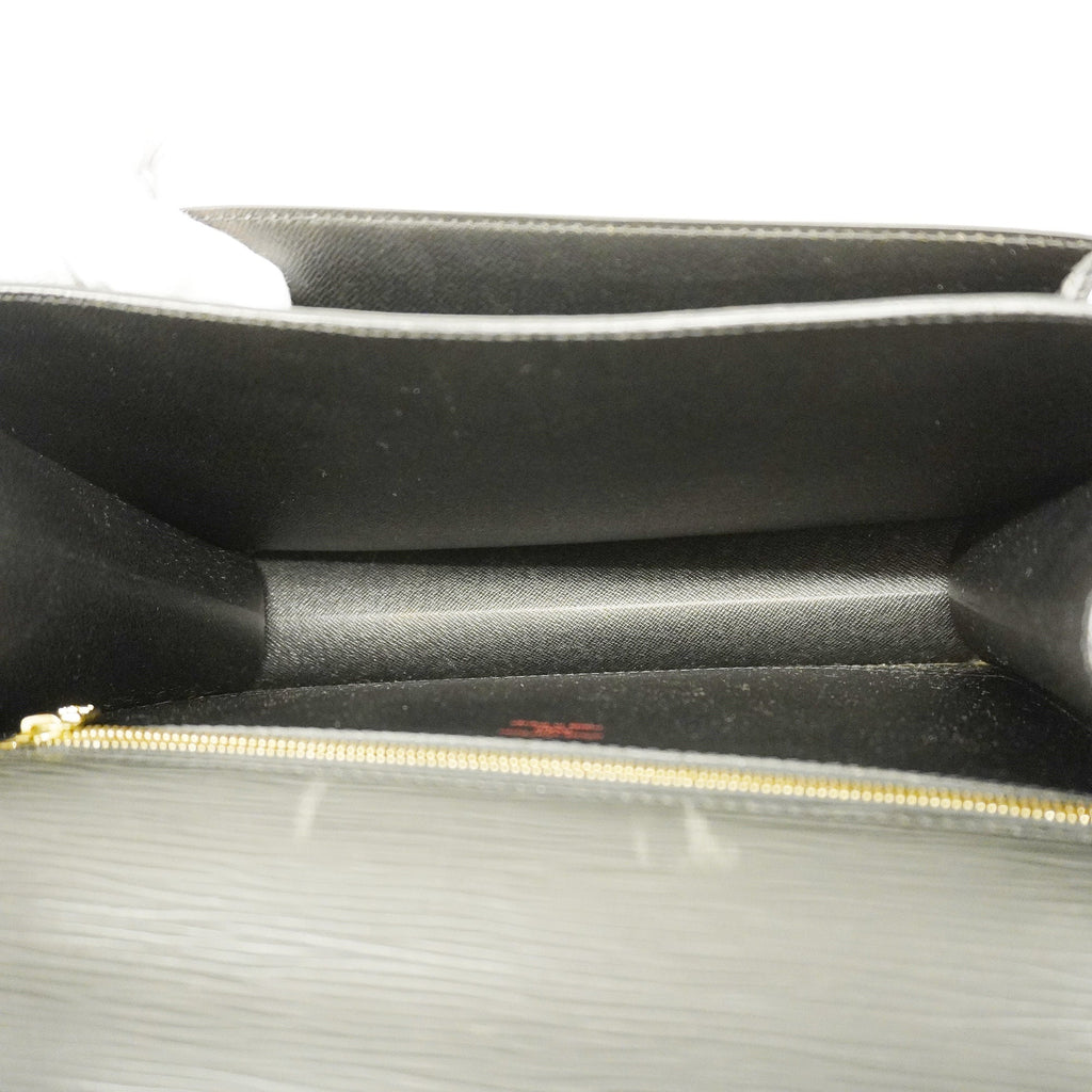LOUIS VUITTON Auth  Epi 2WAY Bag Monceau M52122 Women's Handbag Noir