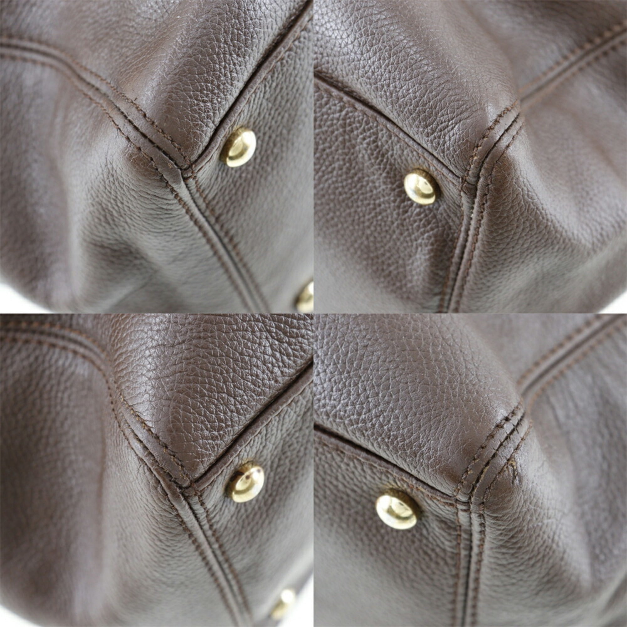 CHANEL Executive Tote Bag 2WAY Shoulder A15206 Matte Caviar Skin Italian Brown Crossbody Handbag 2way Magnetic Type Ladies