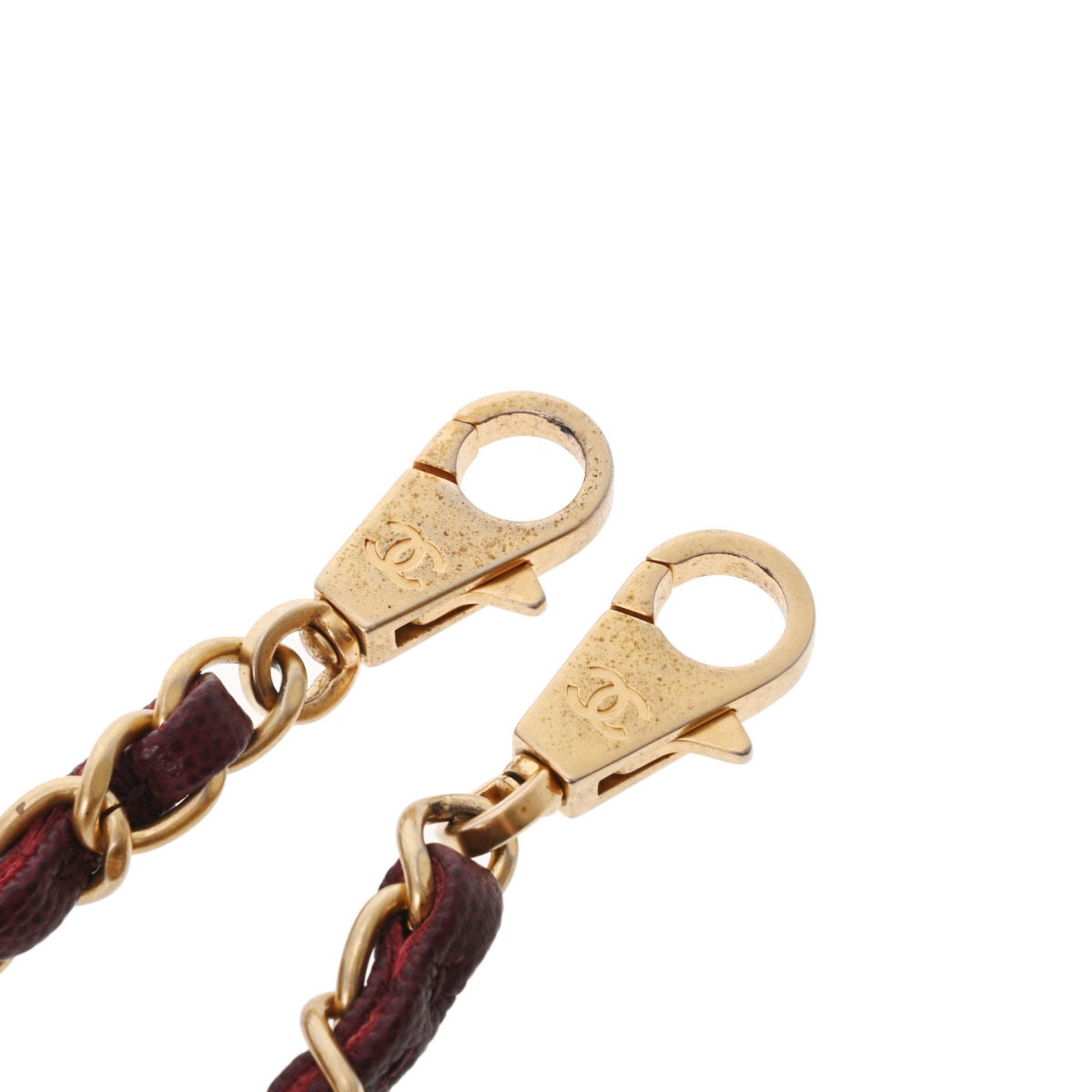 CHANEL Matelasse Coco Handle 28 Bordeaux A92991 Ladies Caviar Skin Bag