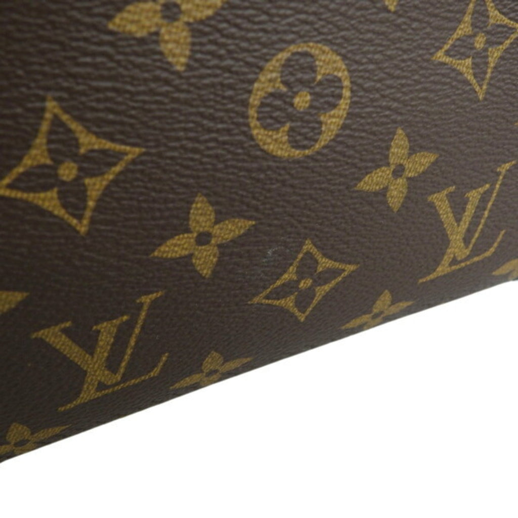 LOUIS VUITTON Monogram Sac Pla BB Handbag M46265 Brown Women's