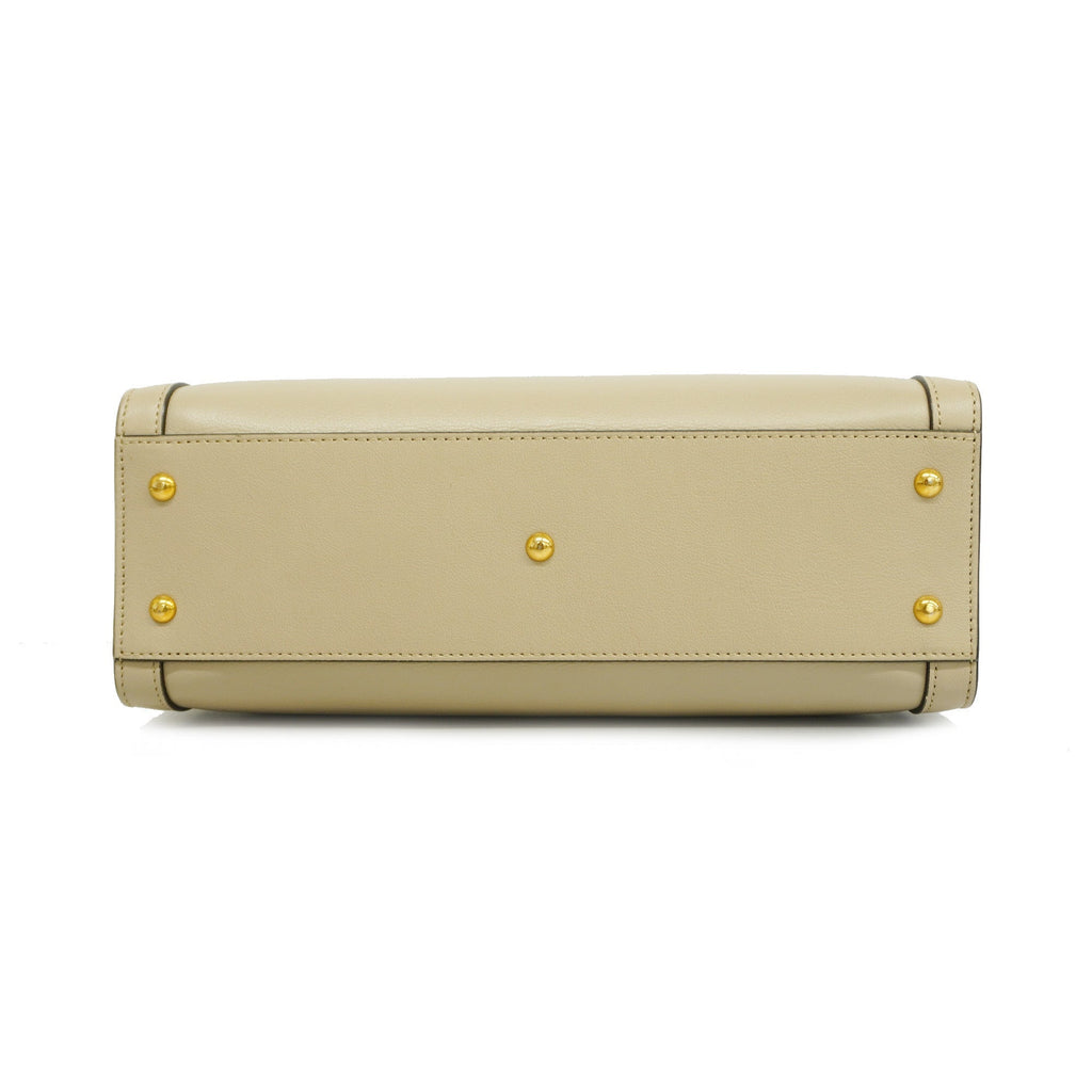 Gucci  Bamboo Diana 660195 Women's Leather Handbag,Shoulder Bag Grayish