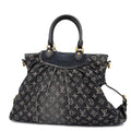 LOUIS VUITTONAuth  Monogram Denim Neokavi MM M95351 Women's Handbag