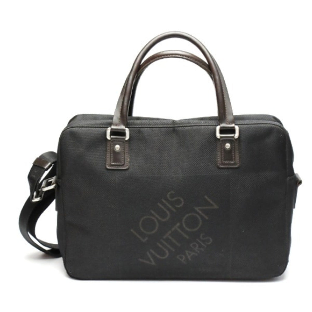 LOUIS VUITTON Damier Jean Yak M93082  Noir [Black] Business Bag LV