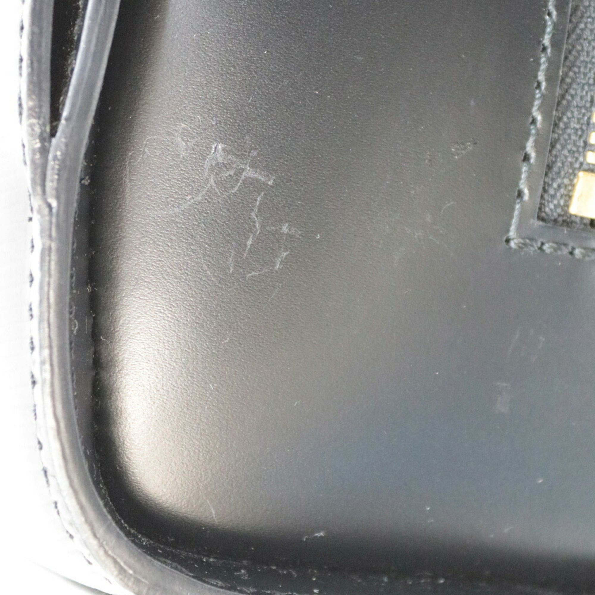 LOUIS VUITTON Pont Neuf Epi Handbag Leather M52052 Black Women's