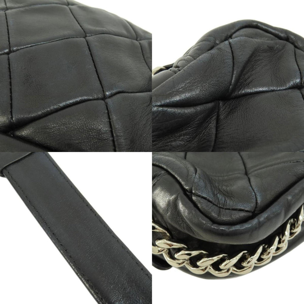 CHANEL Matelasse Handbag Lambskin Women's