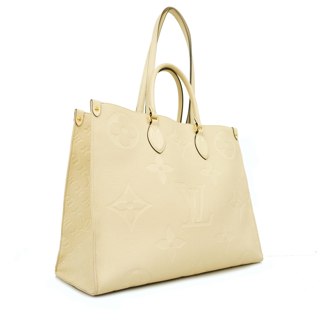 LOUIS VUITTONAuth  Monogram Empreinte 2way Bag On The Go GM M45081 Women's
