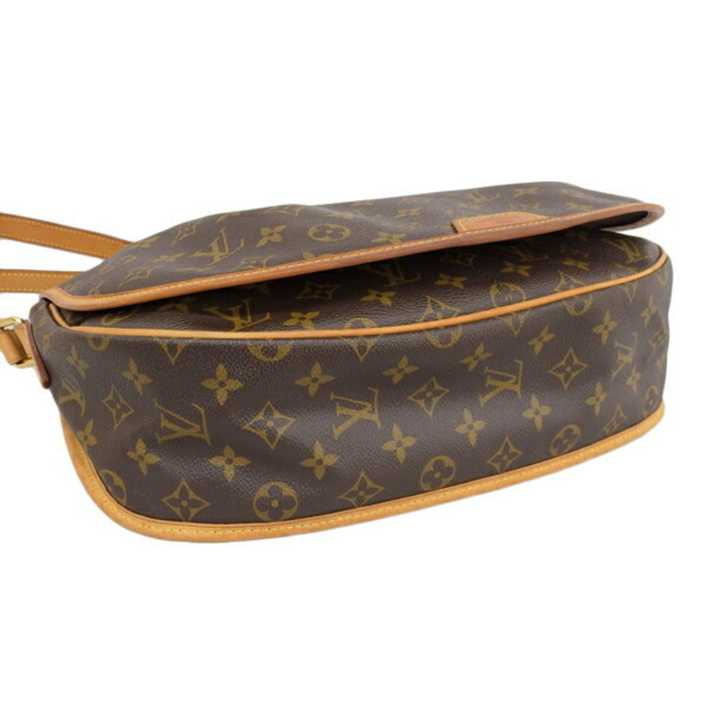 LOUIS VUITTON Monogram Menilmontan MM Shoulder Bag M40473 Brown Women's