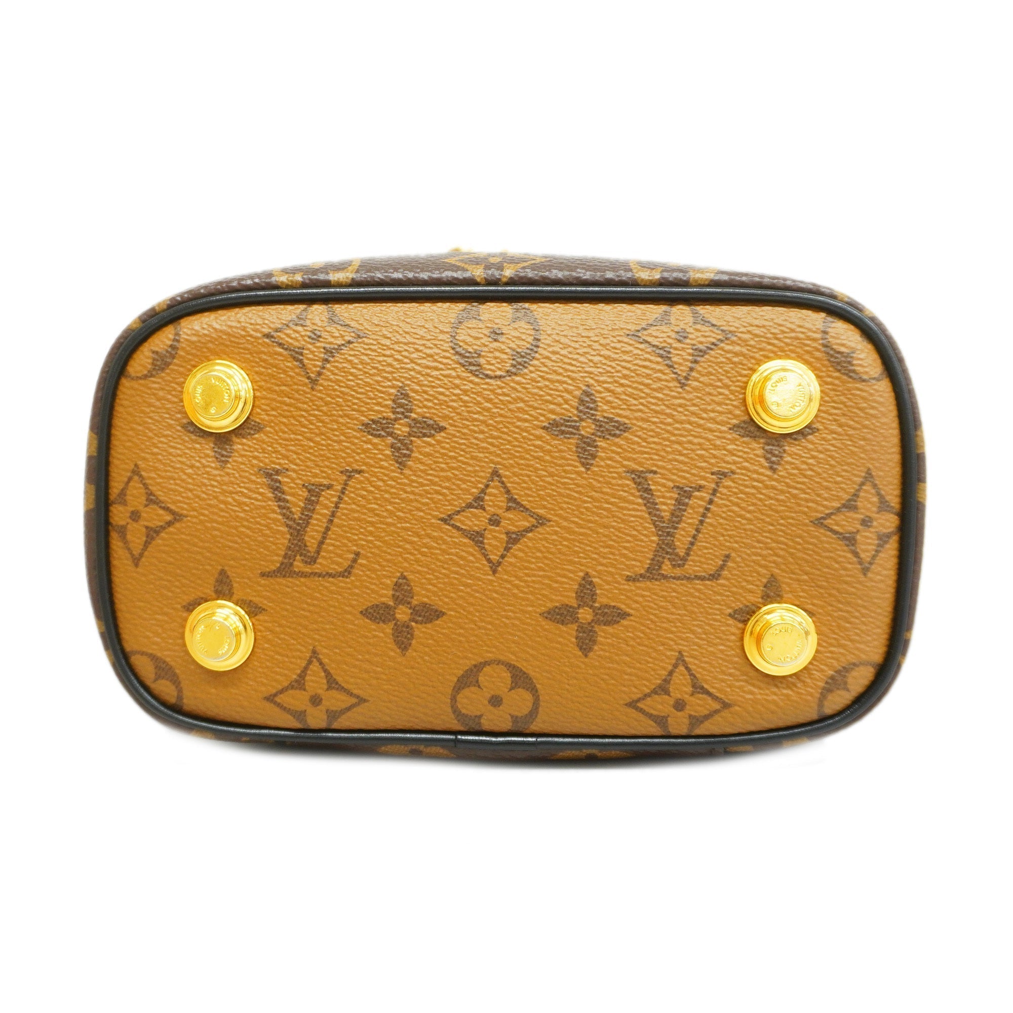 LOUIS VUITTONAuth  Monogram Reverse 2way Bag Vanity NVPM M45165 Women's Handbag,