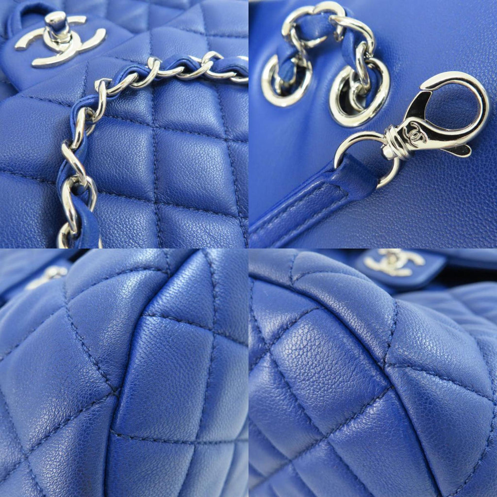 CHANEL Matelasse Coco Mark Backpack/Daypack Lambskin Women's