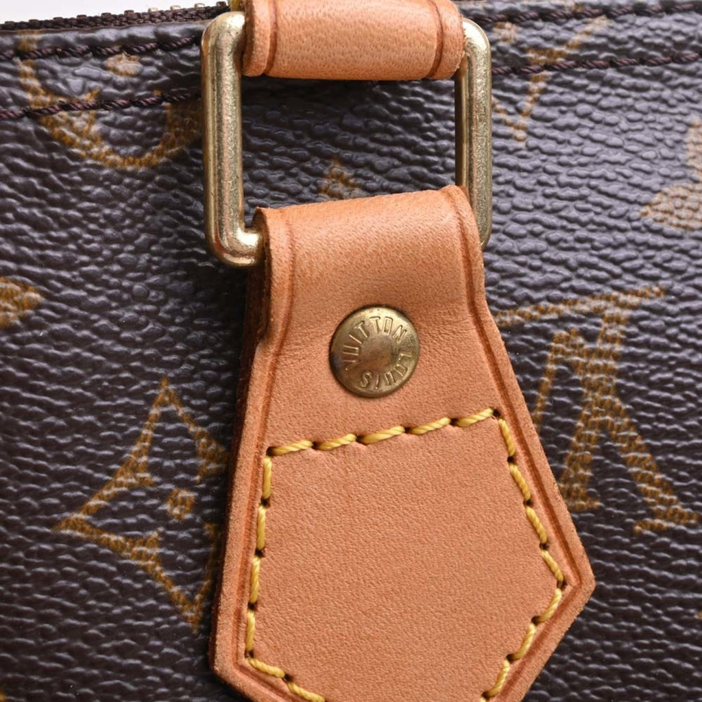 LOUIS VUITTON Monogram Speedy 35 Handbag Boston Bag M41524 Brown Women's