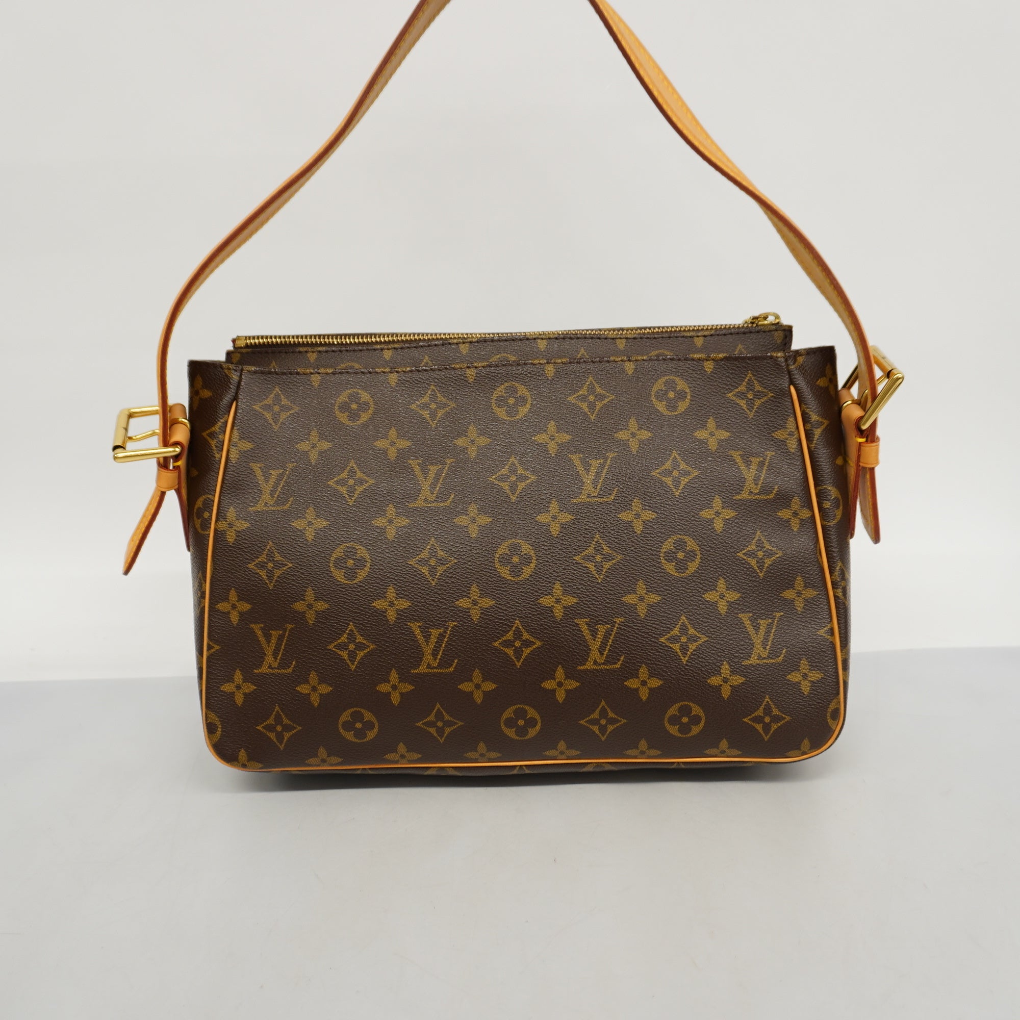 LOUIS VUITTONAuth  Monogram Viva Cite GM M51163 Women's Shoulder Bag