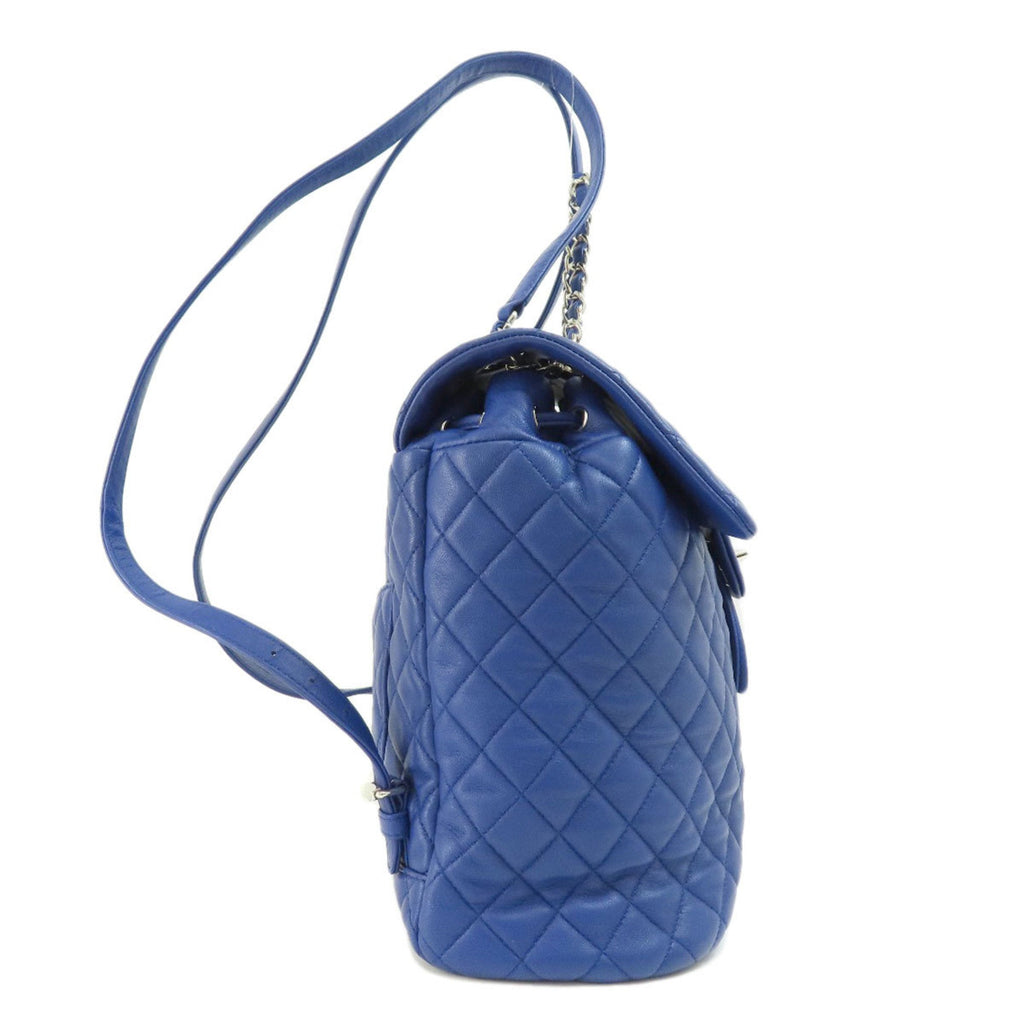 CHANEL Matelasse Coco Mark Backpack/Daypack Lambskin Women's