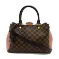 LOUIS VUITTON Brittany Shoulder Bag Brown Magnolia Damier PVC coated canvas N41674