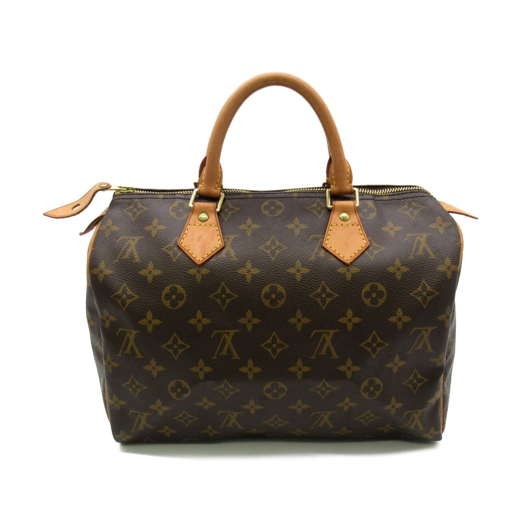 LOUIS VUITTON Speedy 30 handbag Brown Monogram PVC coated canvas M41526