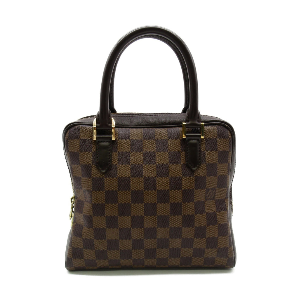 LOUIS VUITTON Brera handbag Brown Ebene Damier PVC coated canvas N51150