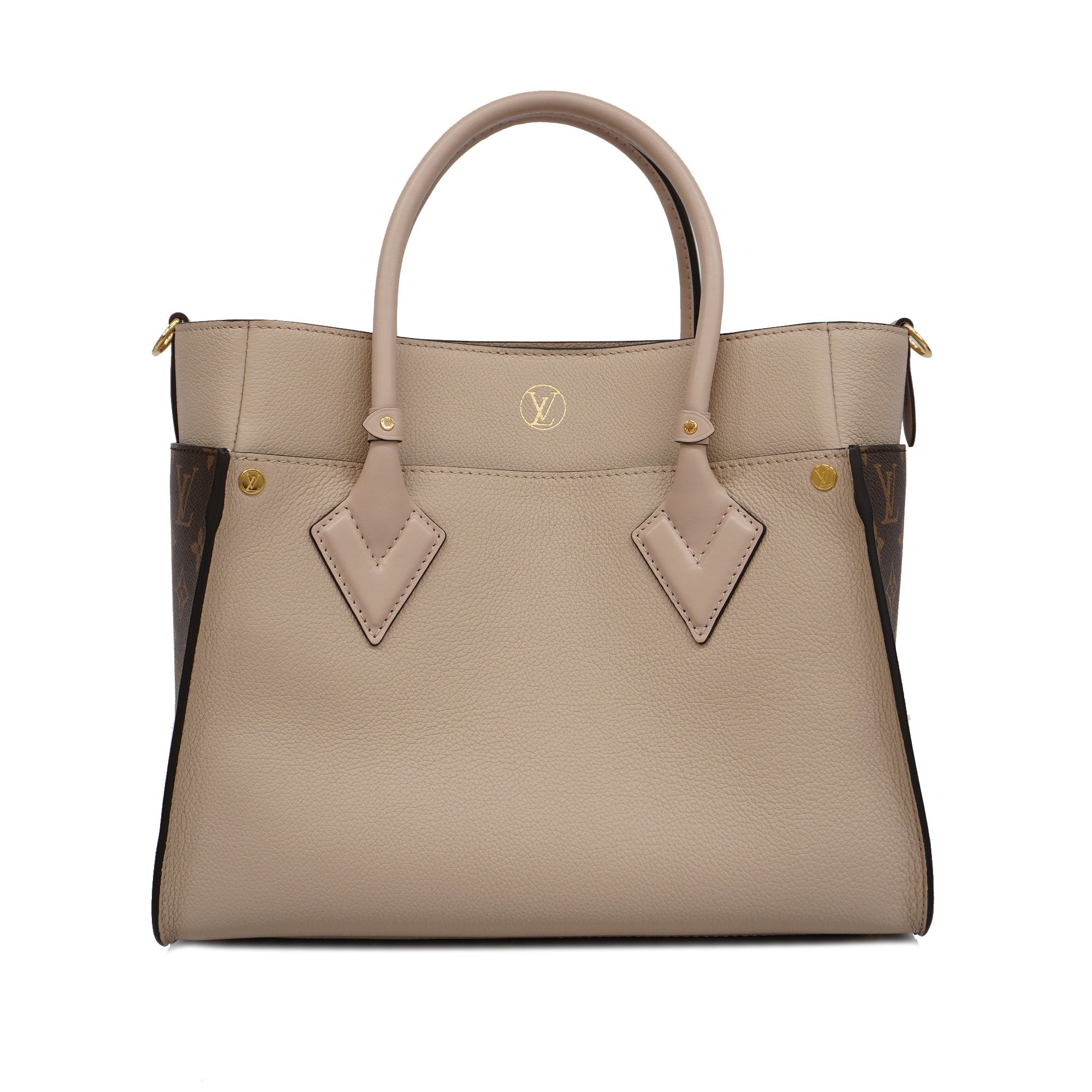 LOUIS VUITTONAuth  Monogram On My Side MM M58485 Women's Handbag