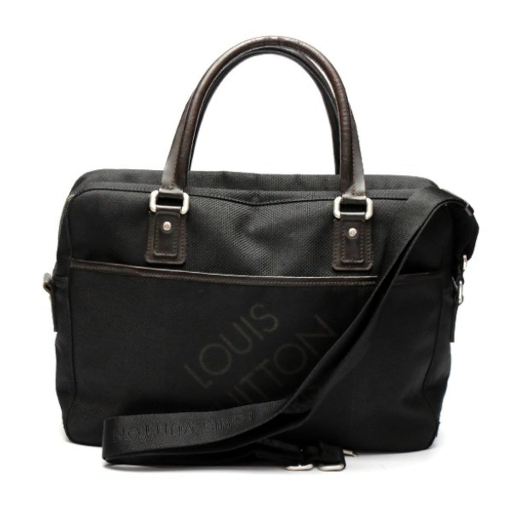 LOUIS VUITTON Damier Jean Yak M93082  Noir [Black] Business Bag LV