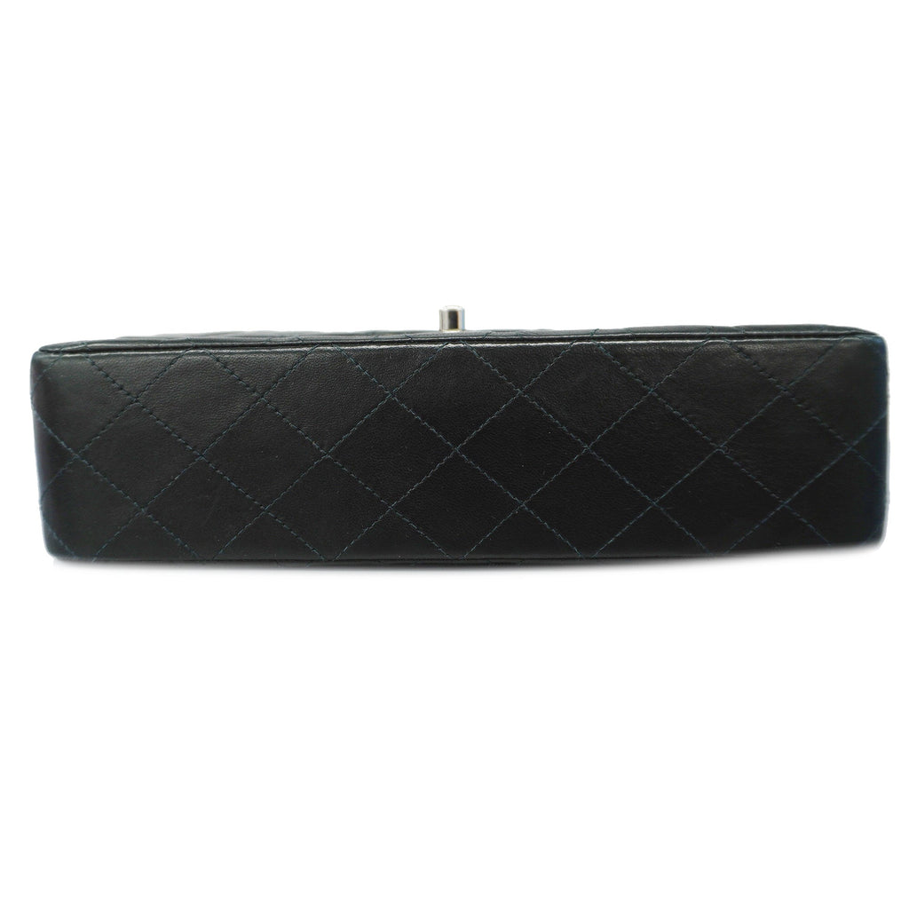 CHANEL  Matelasse W Flap W Chain Lambskin Women's Leather Shoulder Bag Black