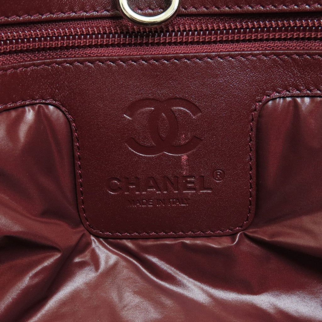 CHANEL Coco Cocoon Tote Handbag Nylon Material Women's