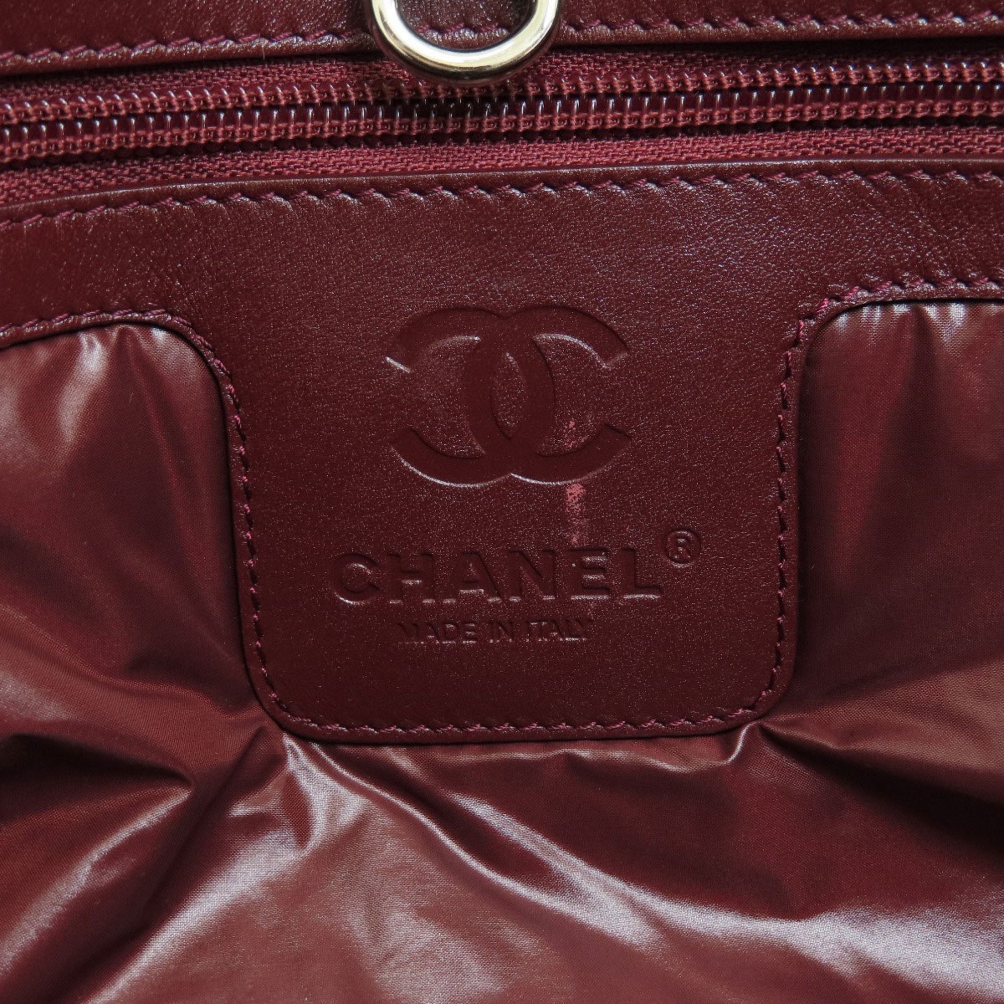 CHANEL Coco Cocoon Tote Handbag Nylon Material Women's