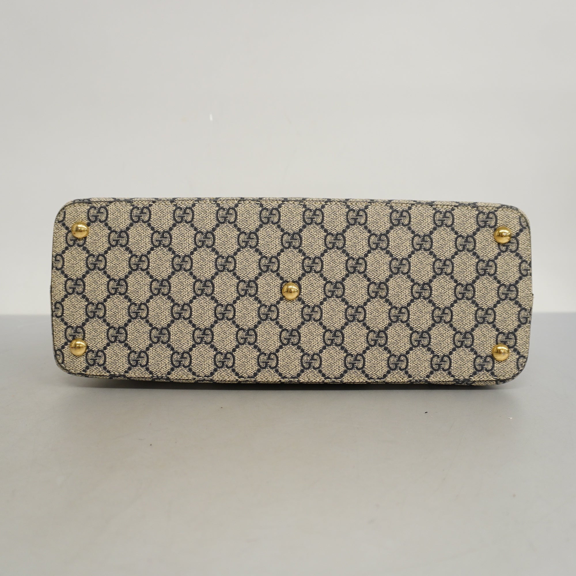 GUCCI  2way Bag 409534 Women's GG Supreme Handbag,Shoulder Bag Navy,Red