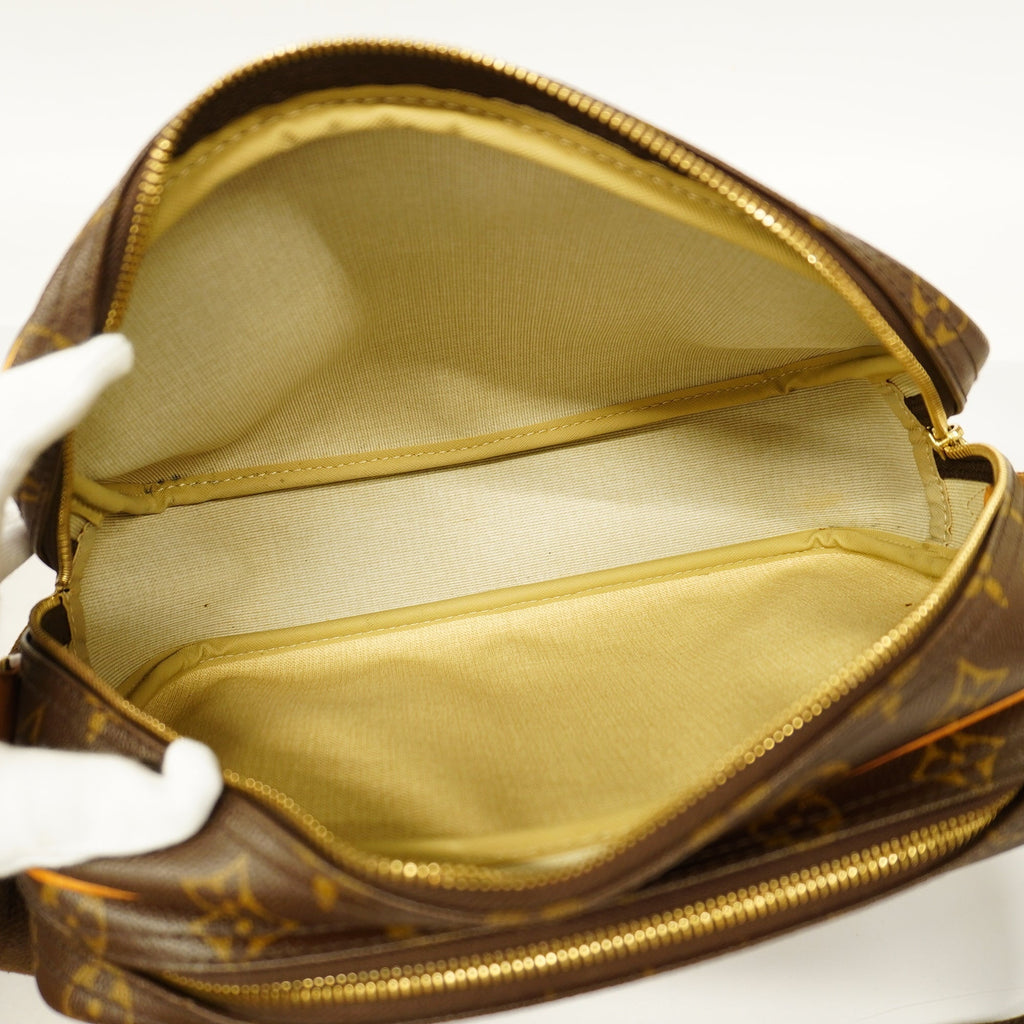 LOUIS VUITTONAuth  Monogram Reporter PM M45254 Women's Shoulder Bag