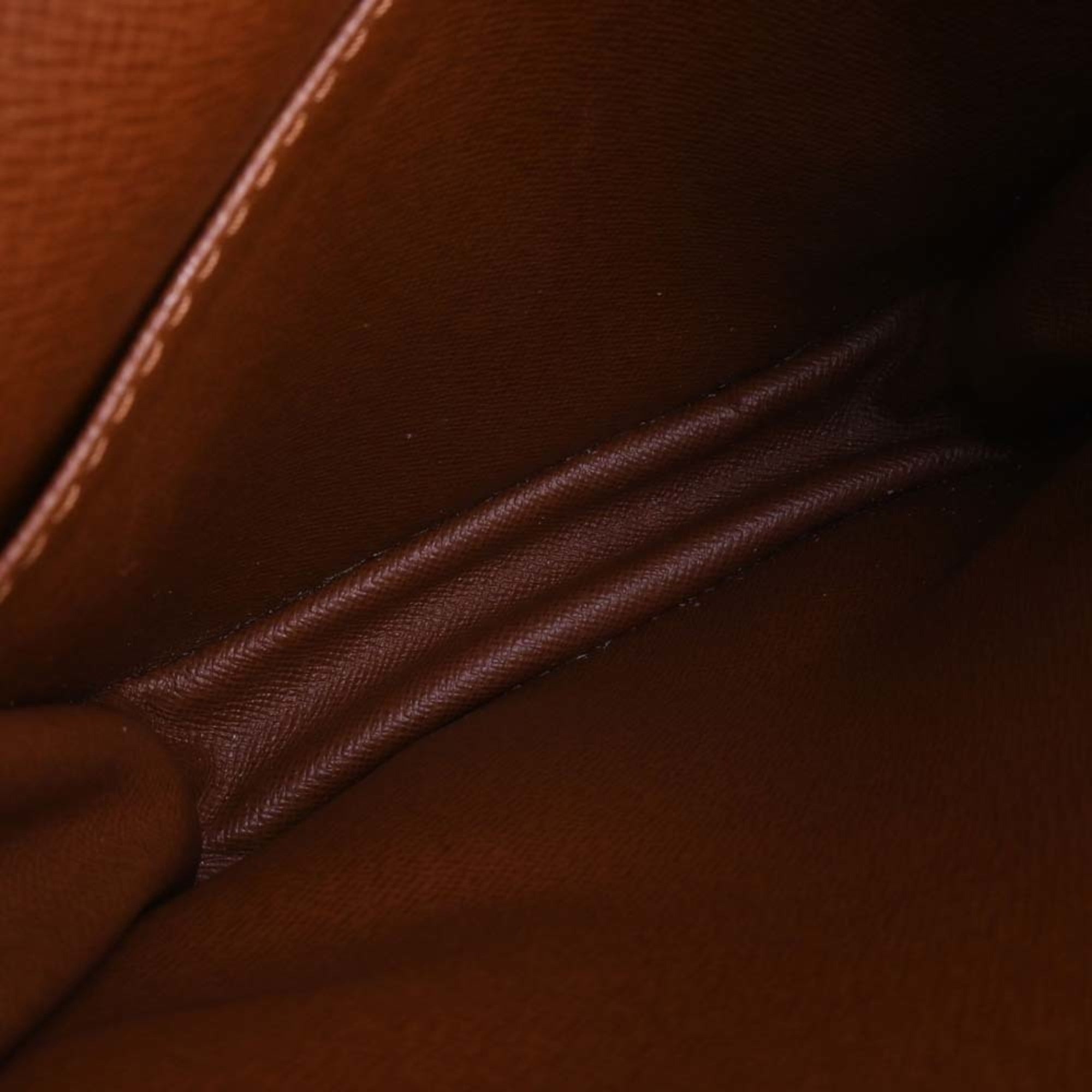 LOUIS VUITTON Monogram Danube Shoulder Bag M45266 Brown Women's