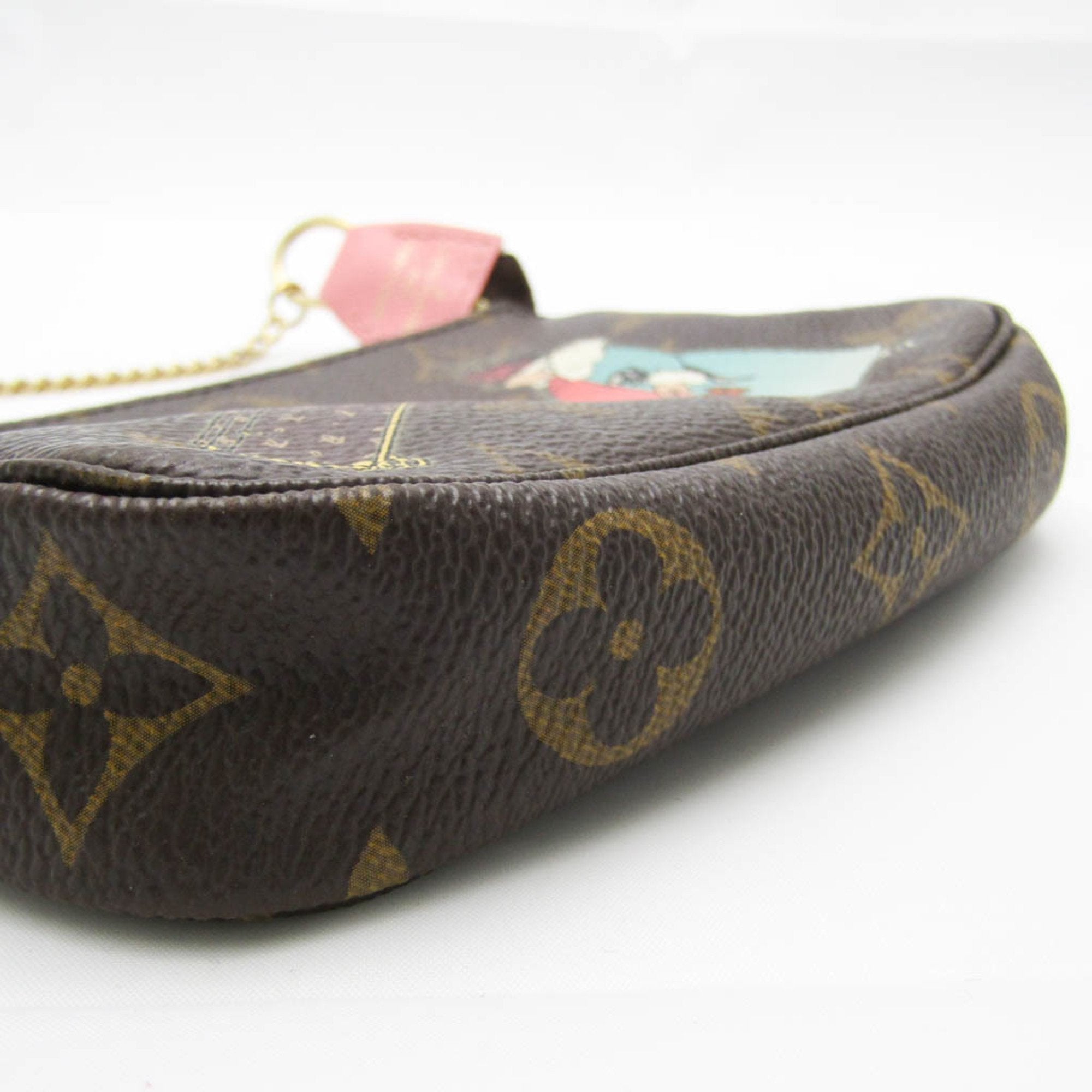 LOUIS VUITTON Monogram Illustration Mini Pochette Accessoire M60290 Women's Handbag Monogram