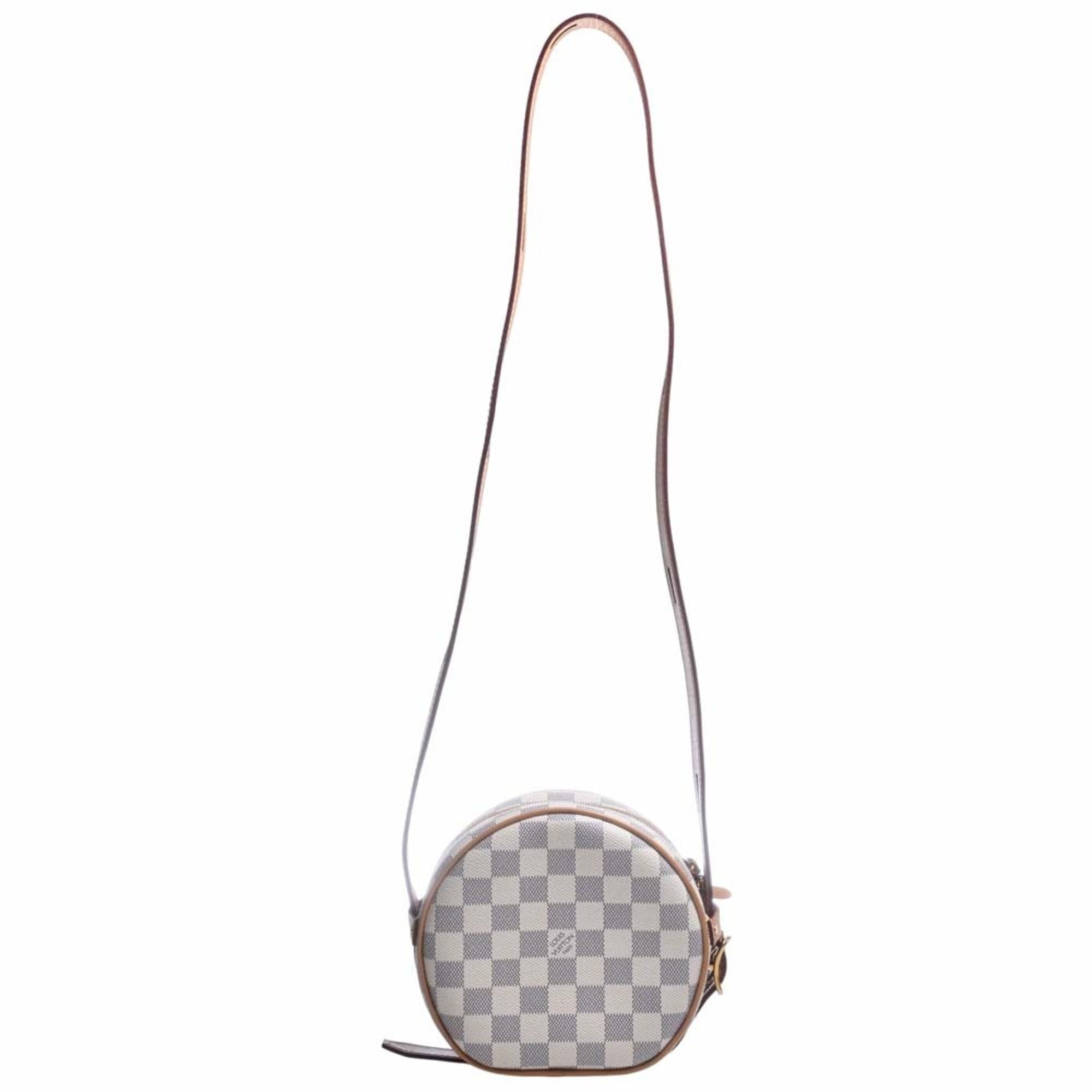 LOUIS VUITTON Azure Boite Chapeau Souple Shoulder Bag N40333 White Women's
