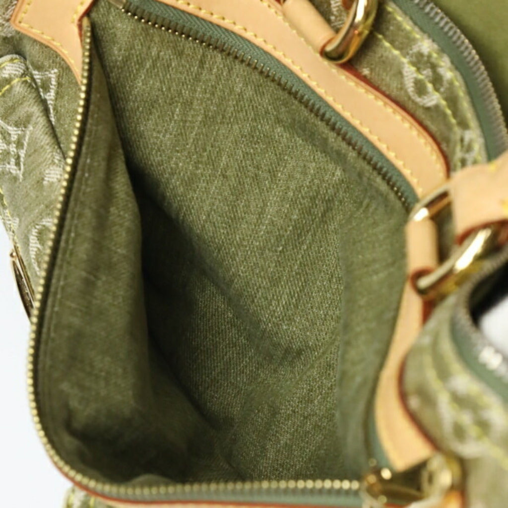LOUIS VUITTON Neo Speedy Monogram Denim Mini Boston M95215  Riken [Khaki] Handbag LV