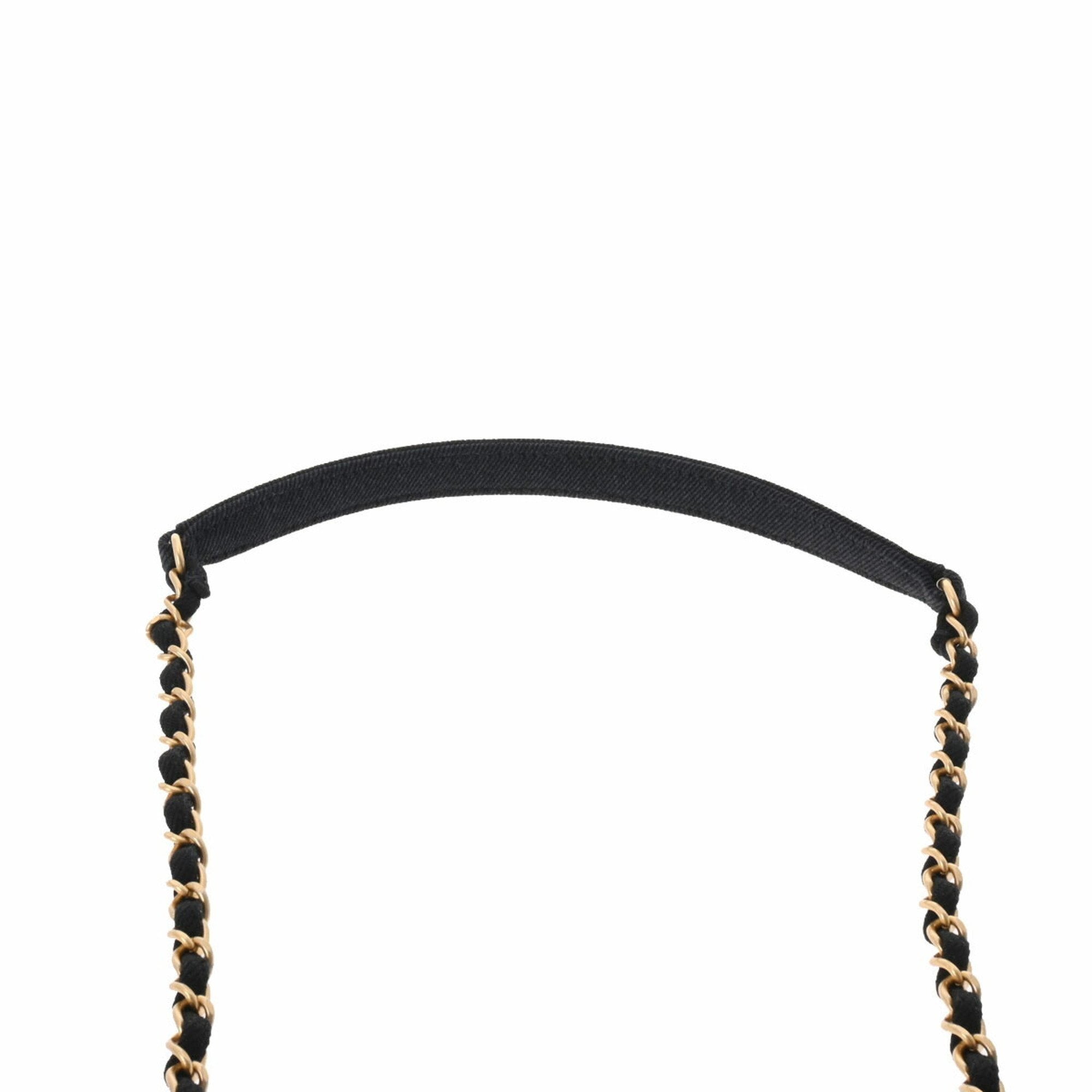 CHANEL Chain Shoulder Matelasse Black AS3134 Women's Bag