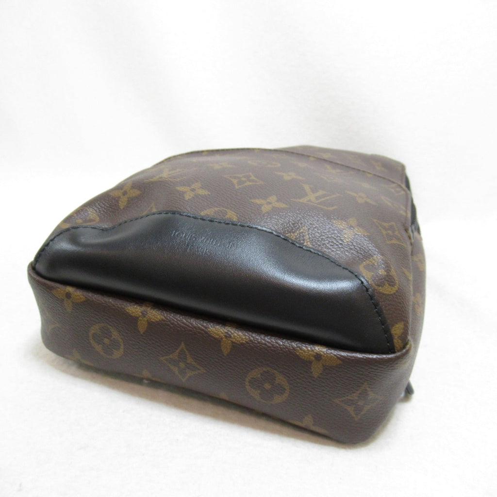 LOUIS VUITTON Avenue sling bag Brown Monogram macassar PVC coated canvas M45897