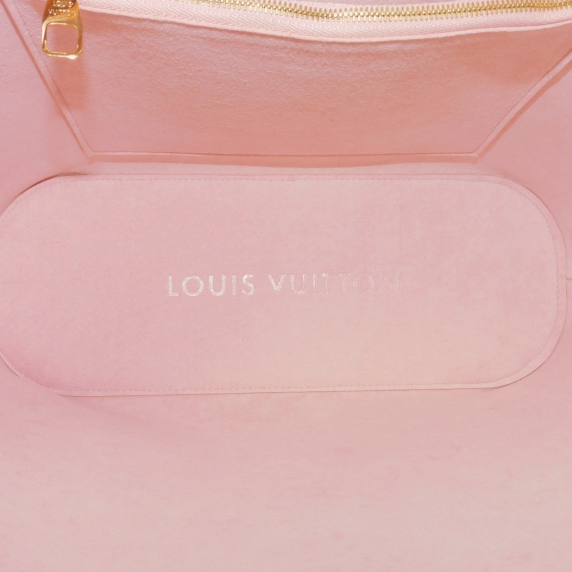 LOUIS VUITTON Handbag Girolatta Logo White 2WAY Shoulder Bag Damier Azur Rose Ballerine N41579 Women's