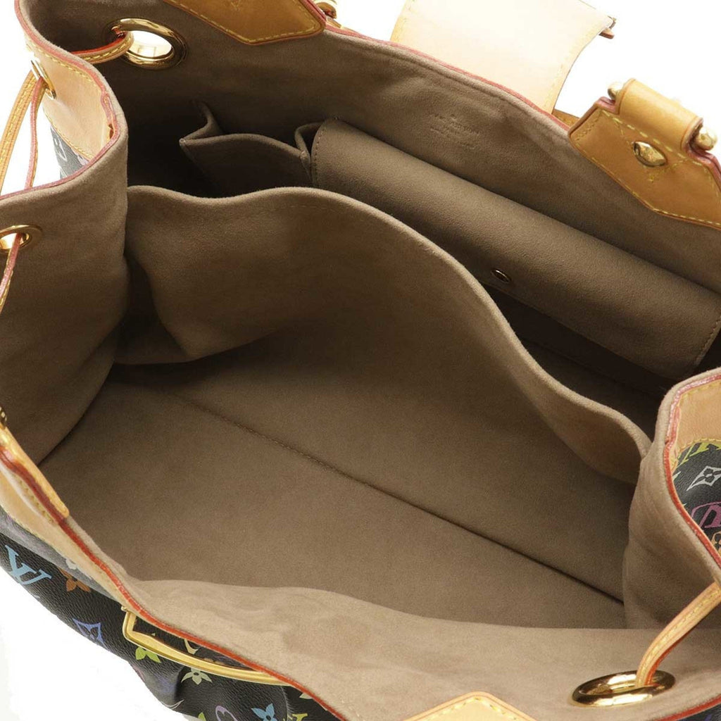 Louis Vuitton Monogram Multicolor Ursula Tote Bag Shoulder Noir Black M40124