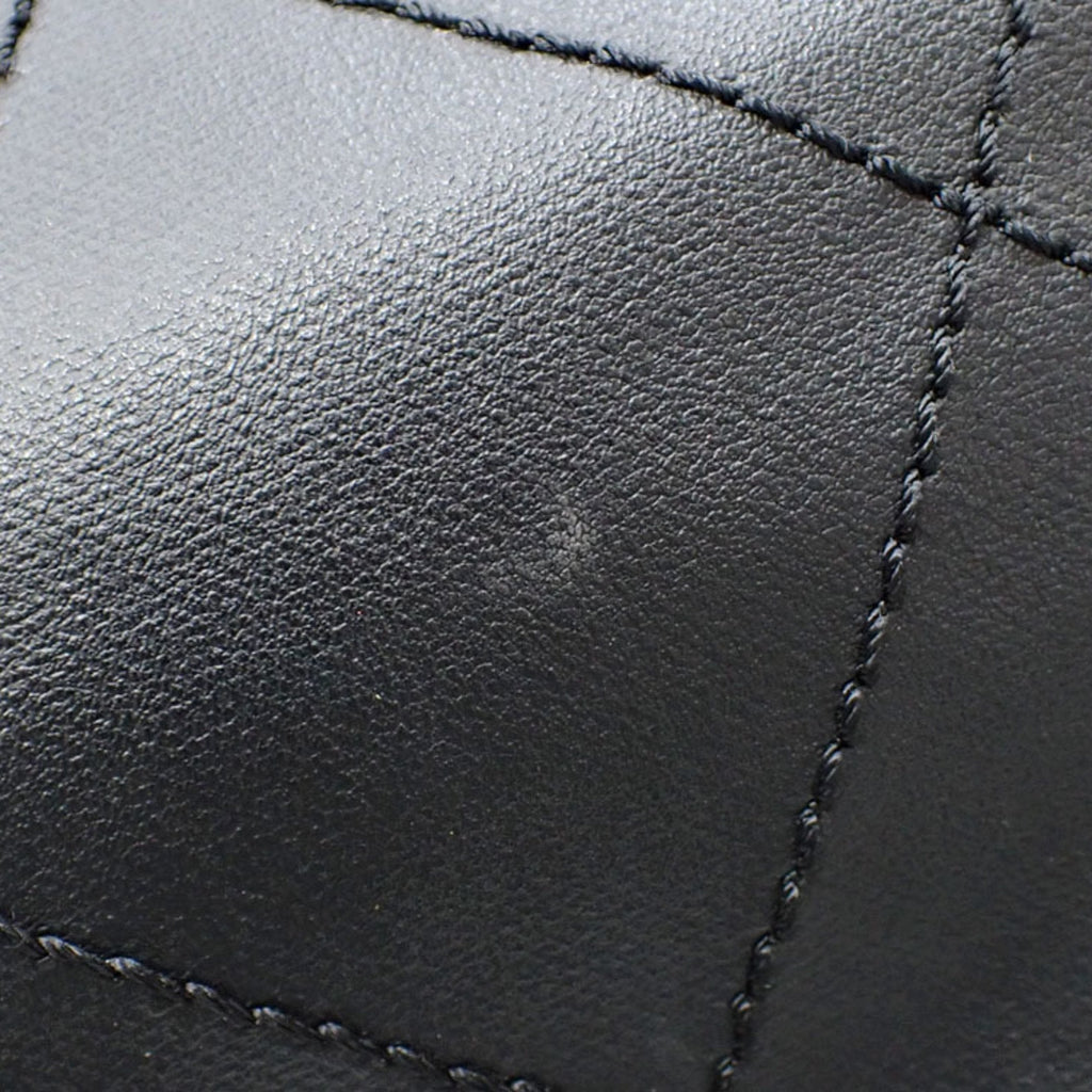 CHANEL A34209 Women's Coated Canvas Tote Bag Black