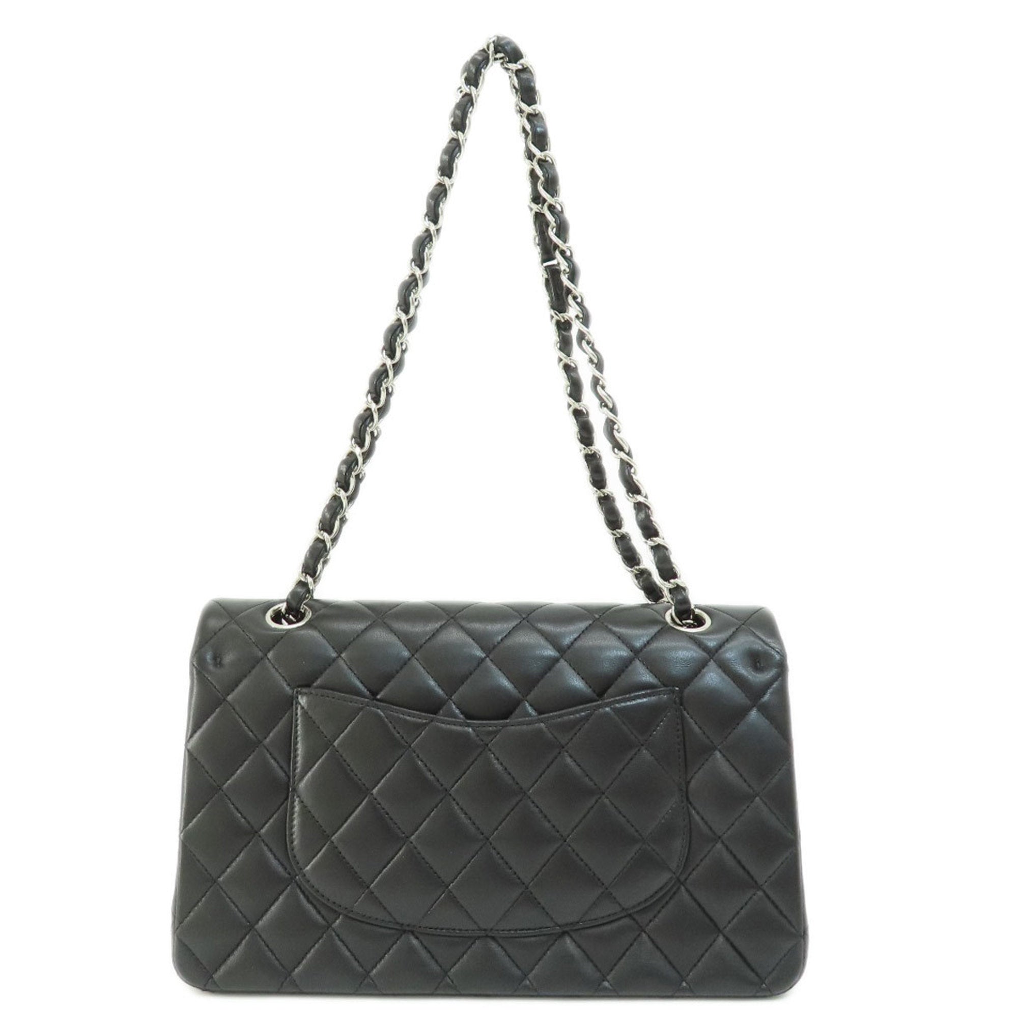 CHANEL Chain Shoulder Matelasse Bag Lambskin Women's