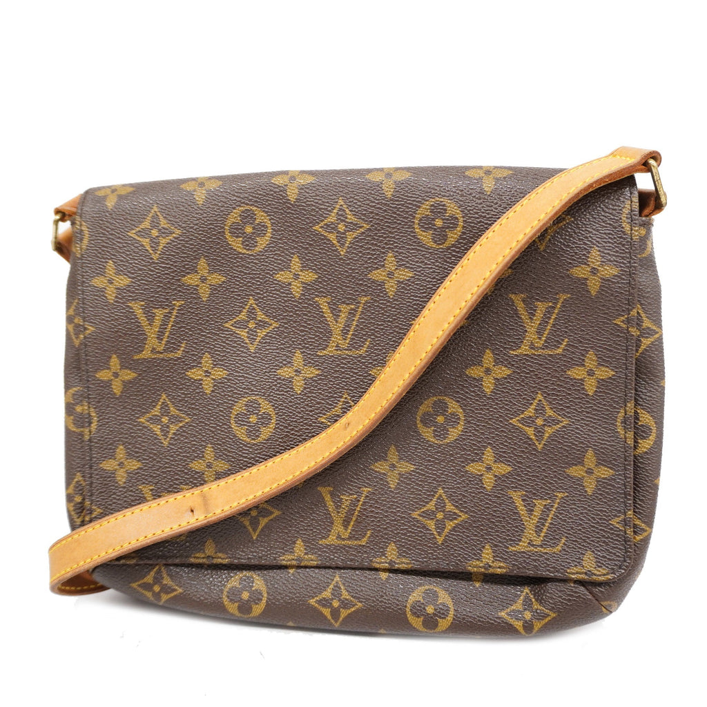 LOUIS VUITTON Auth  Monogram Musette Tango M51257 Women's Shoulder Bag