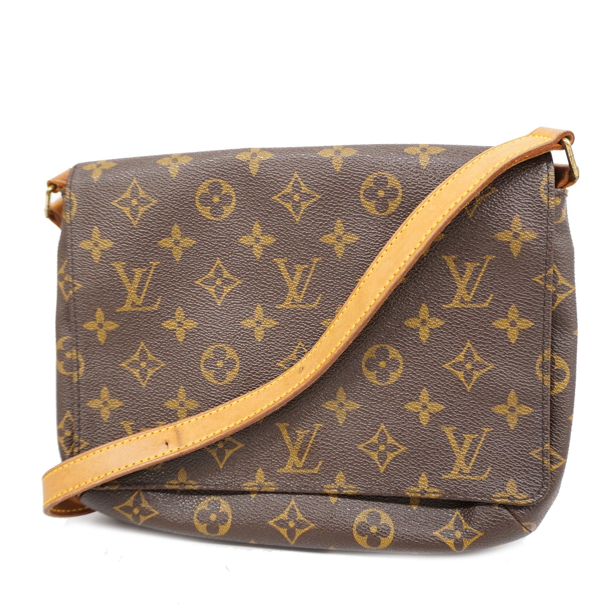 LOUIS VUITTON Auth  Monogram Musette Tango M51257 Women's Shoulder Bag