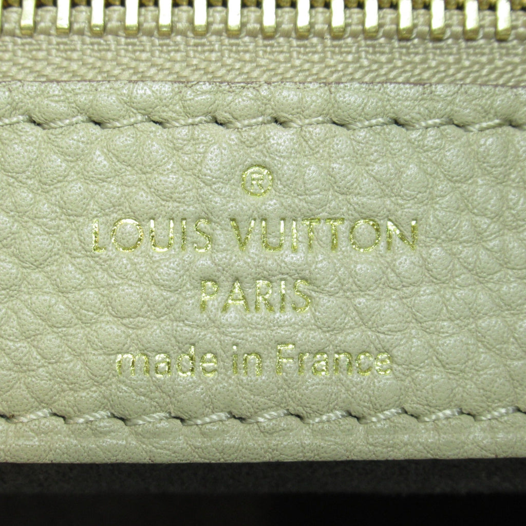 LOUIS VUITTON Galatea MM Shoulder Bag Beige Mahina leather M93852