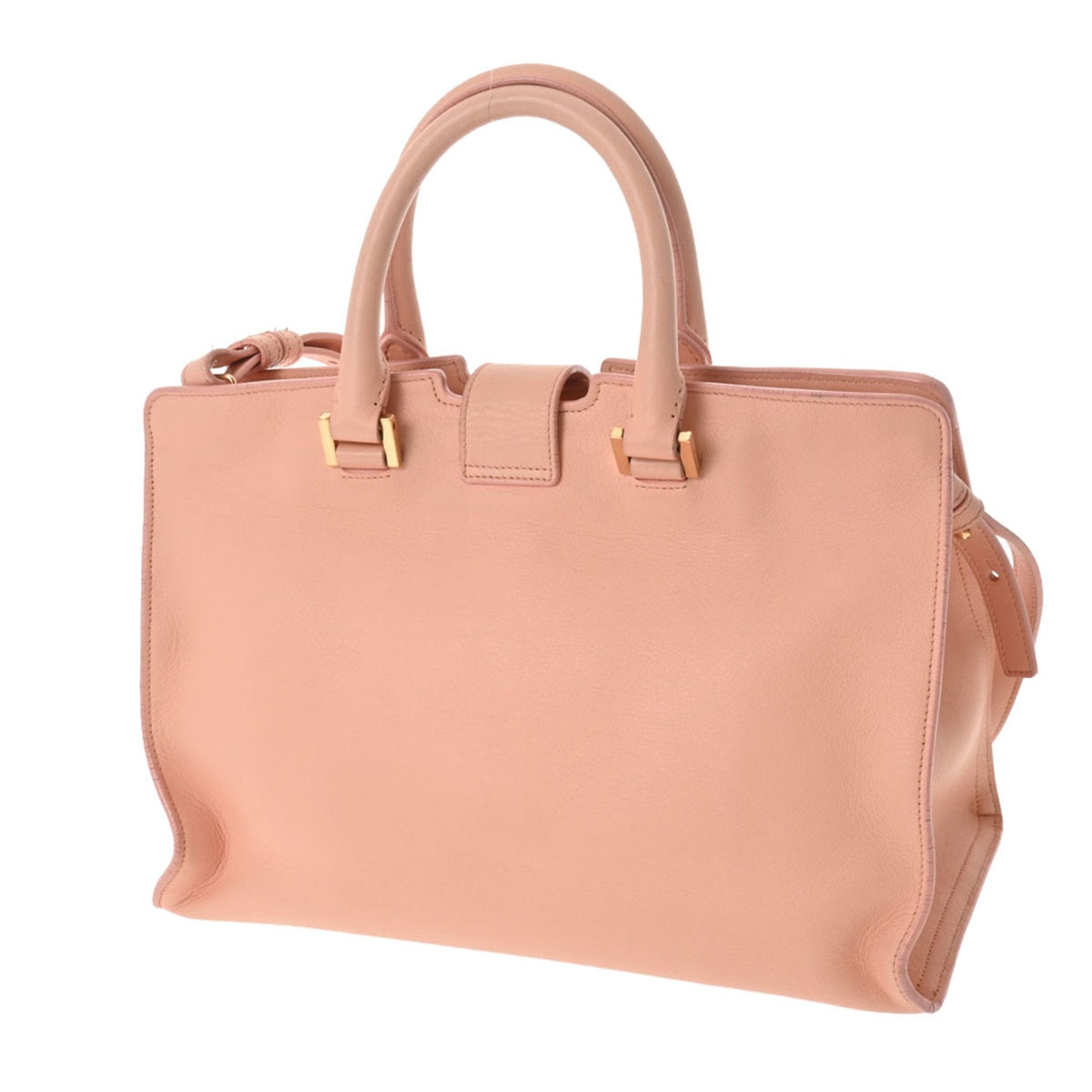 SAINT LAURENT Petit Cabas Salmon Pink 311210 Ladies Calf Bag