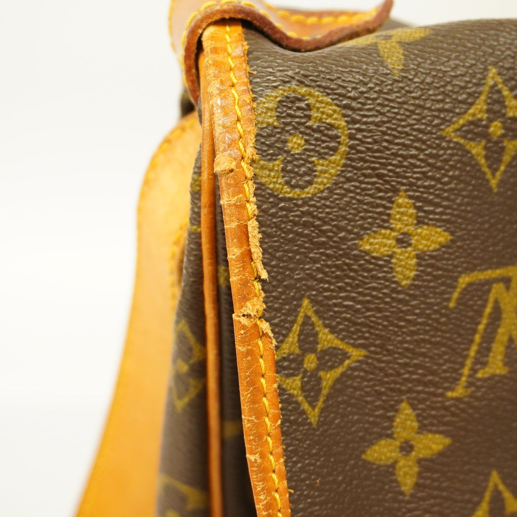LOUIS VUITTONAuth  Monogram Saumur 35 M42254 Women's Shoulder Bag