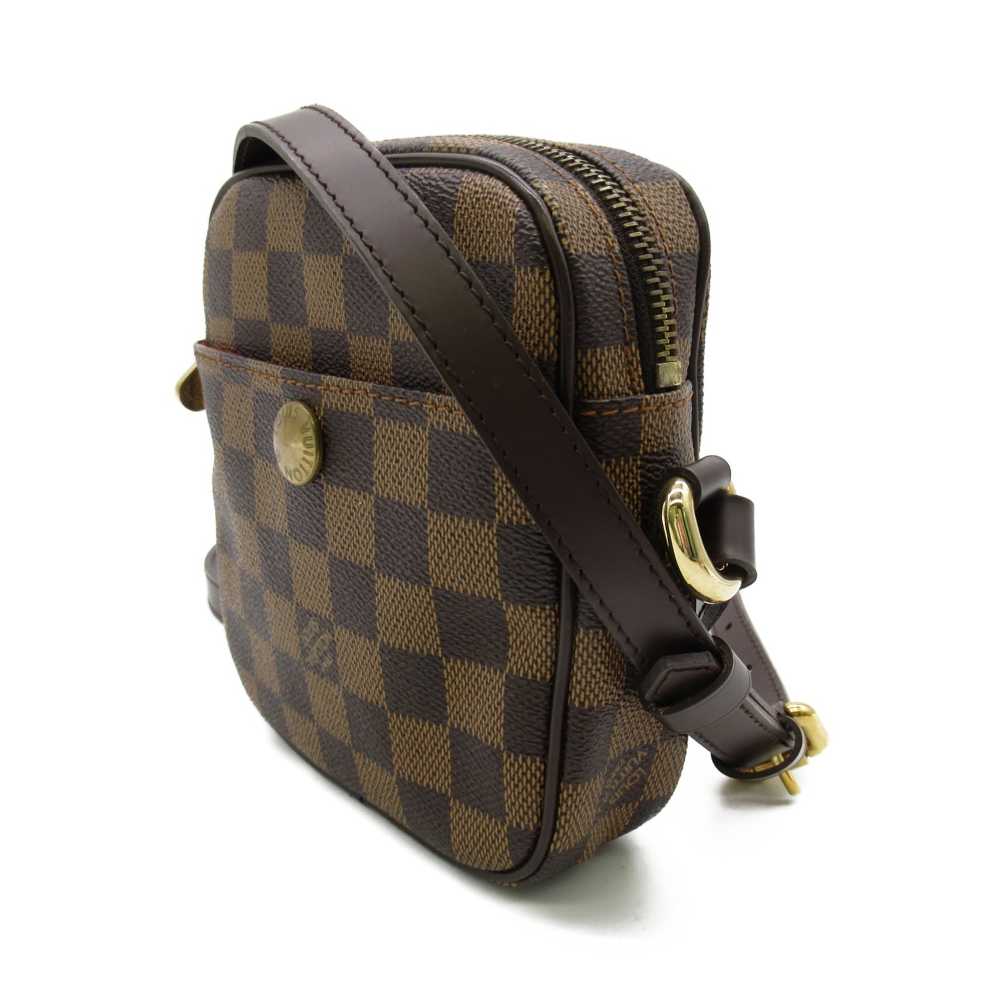 LOUIS VUITTON Lift Shoulder Bag Brown Damier PVC coated canvas N60009