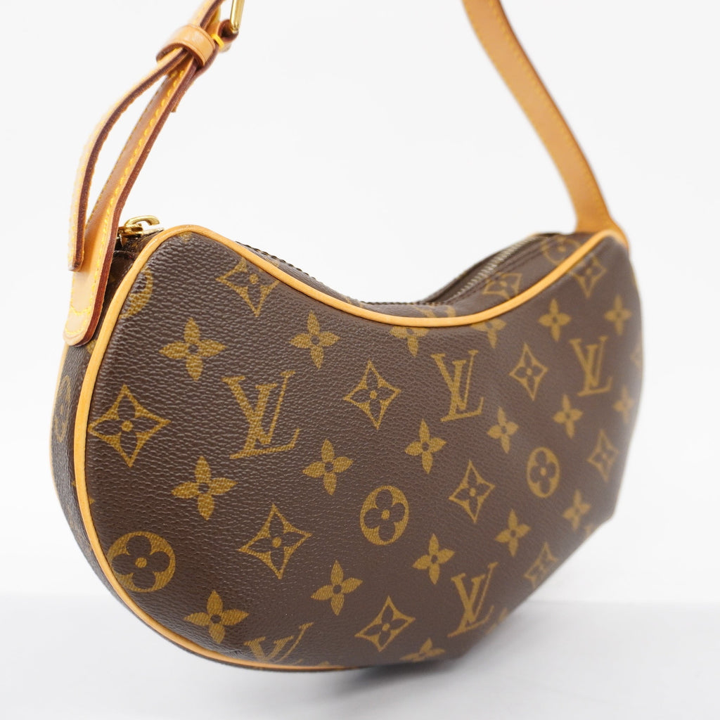 LOUIS VUITTON Auth  Monogram Pochette Croissant M51510 Shoulder Bag