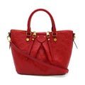LOUIS VUITTON Mazarine PM Cerise Shoulder Bag Red Cerise Monogram empreinte Calfskin [cowhide] M50638