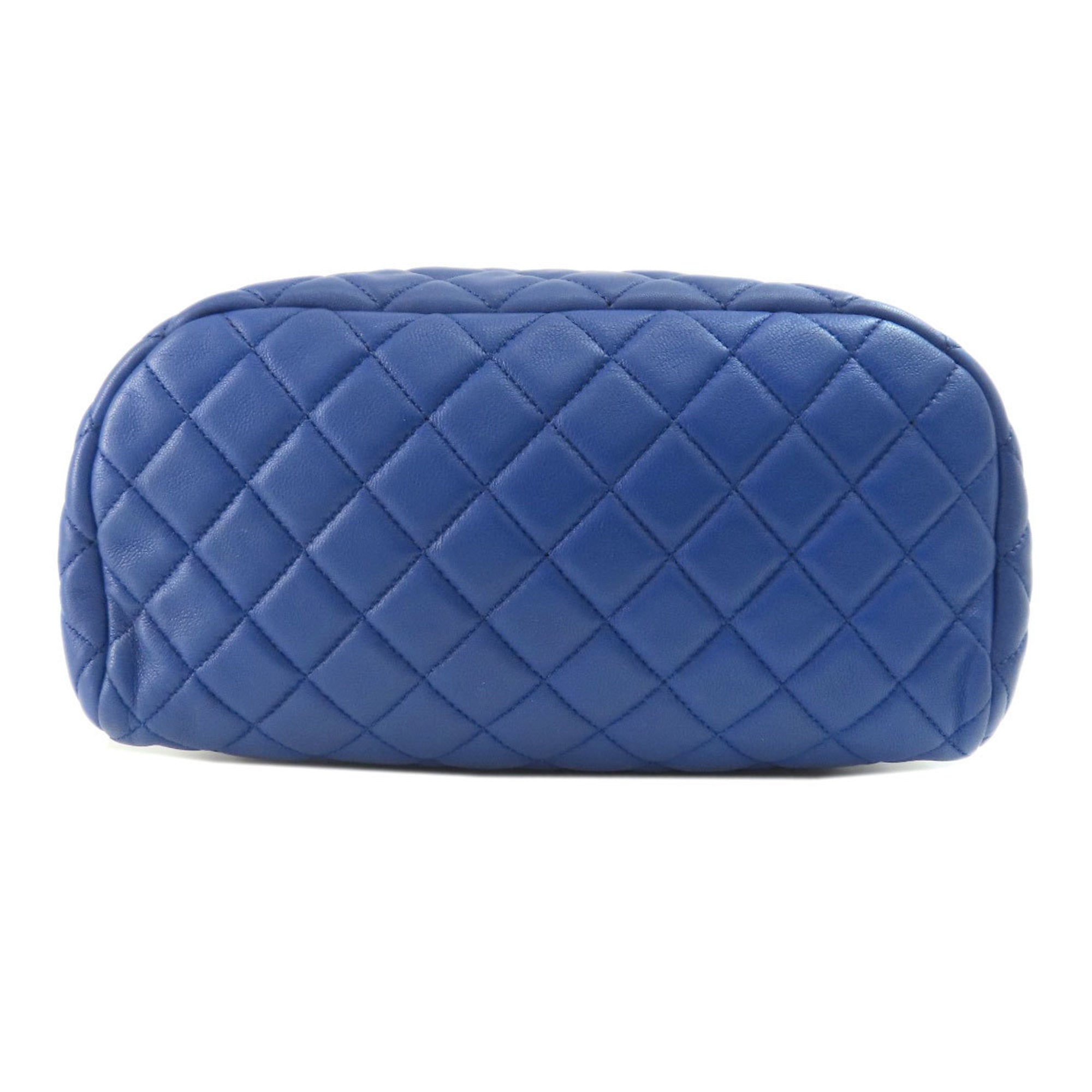 CHANEL Matelasse Coco Mark Backpack/Daypack Lambskin Women's