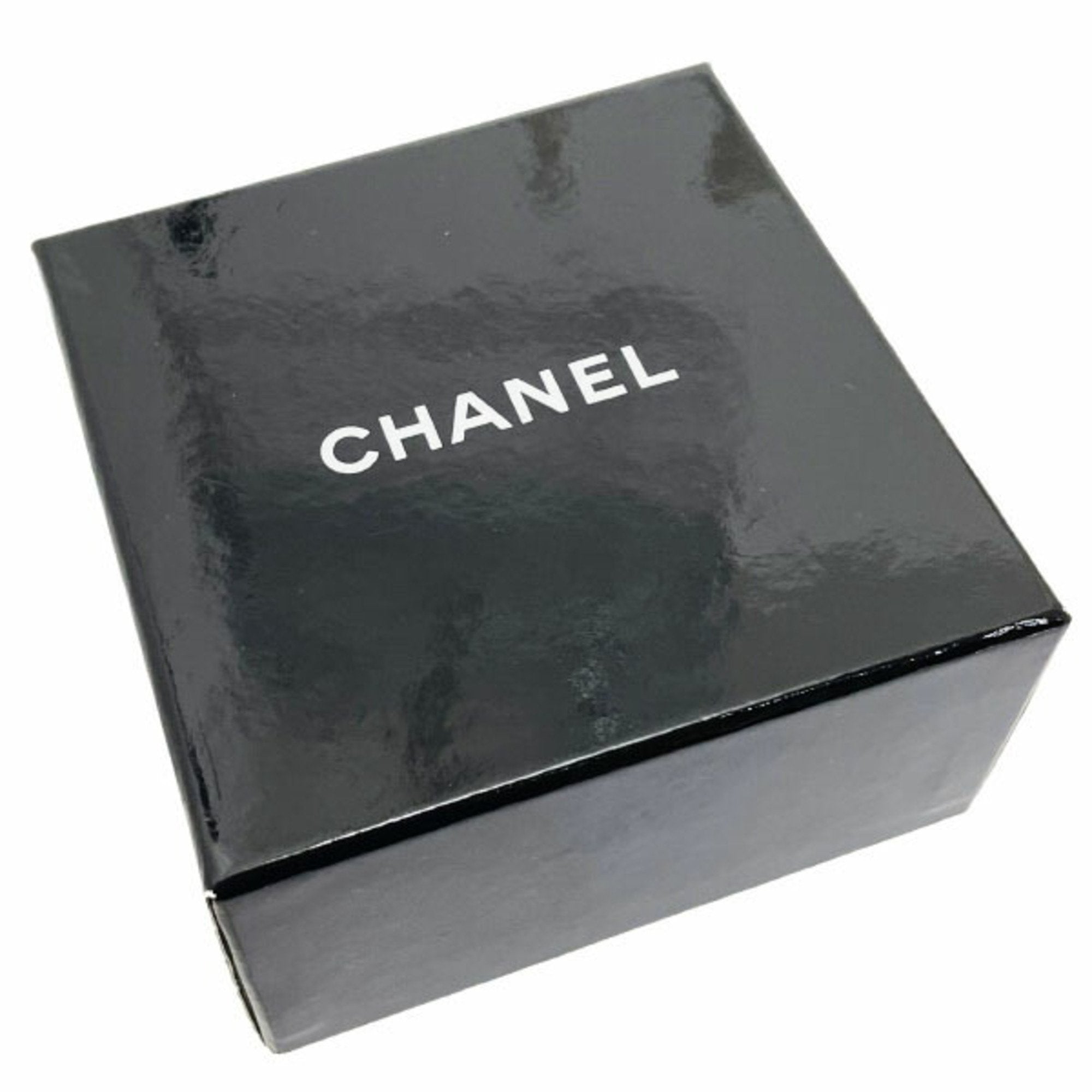 CHANEL Brooch Camellia Corsage Fabric Ivory White Flower Ladies