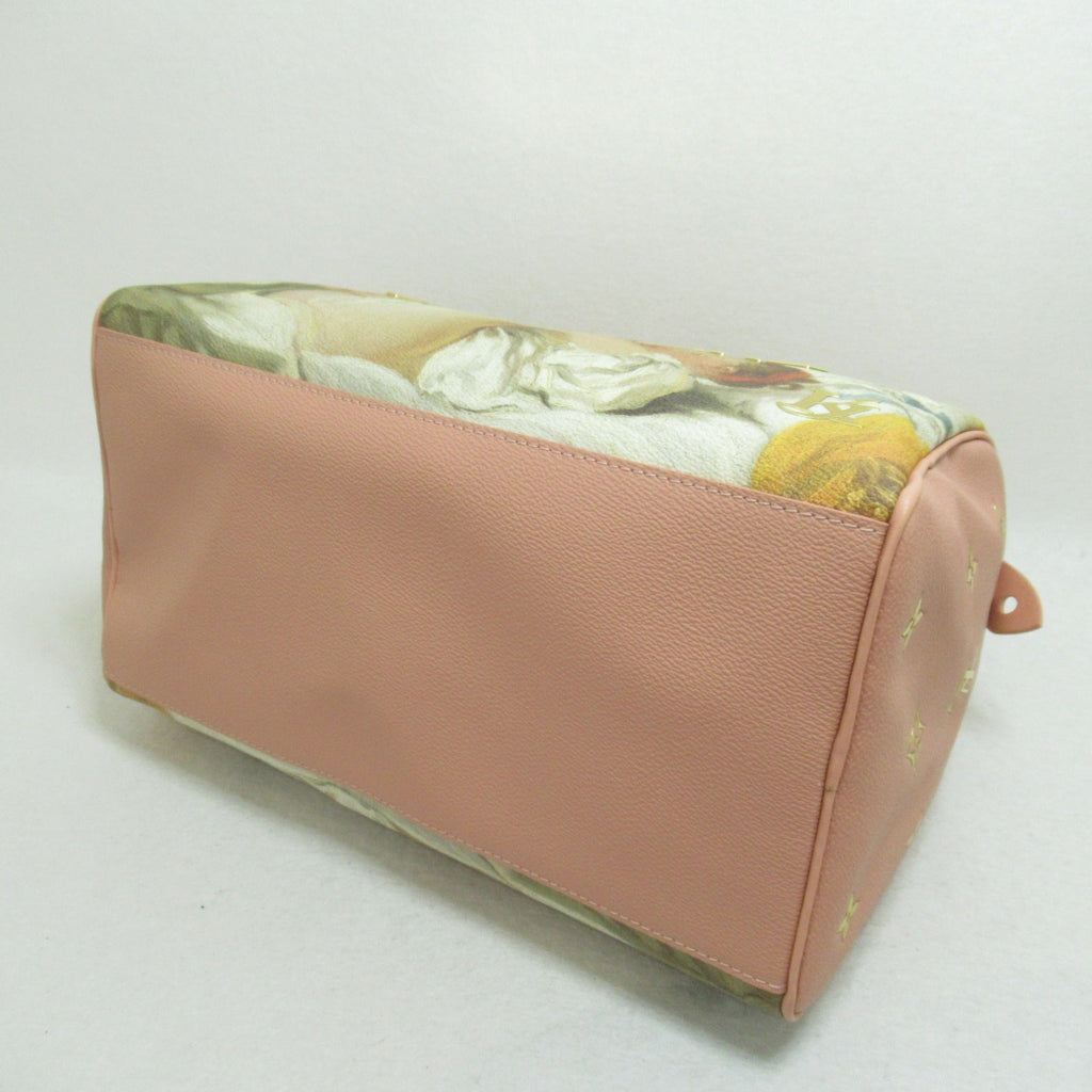 LOUIS VUITTON Fragonard Speedy 30 handbag Pink Masters collection PVC coated canvas M43307
