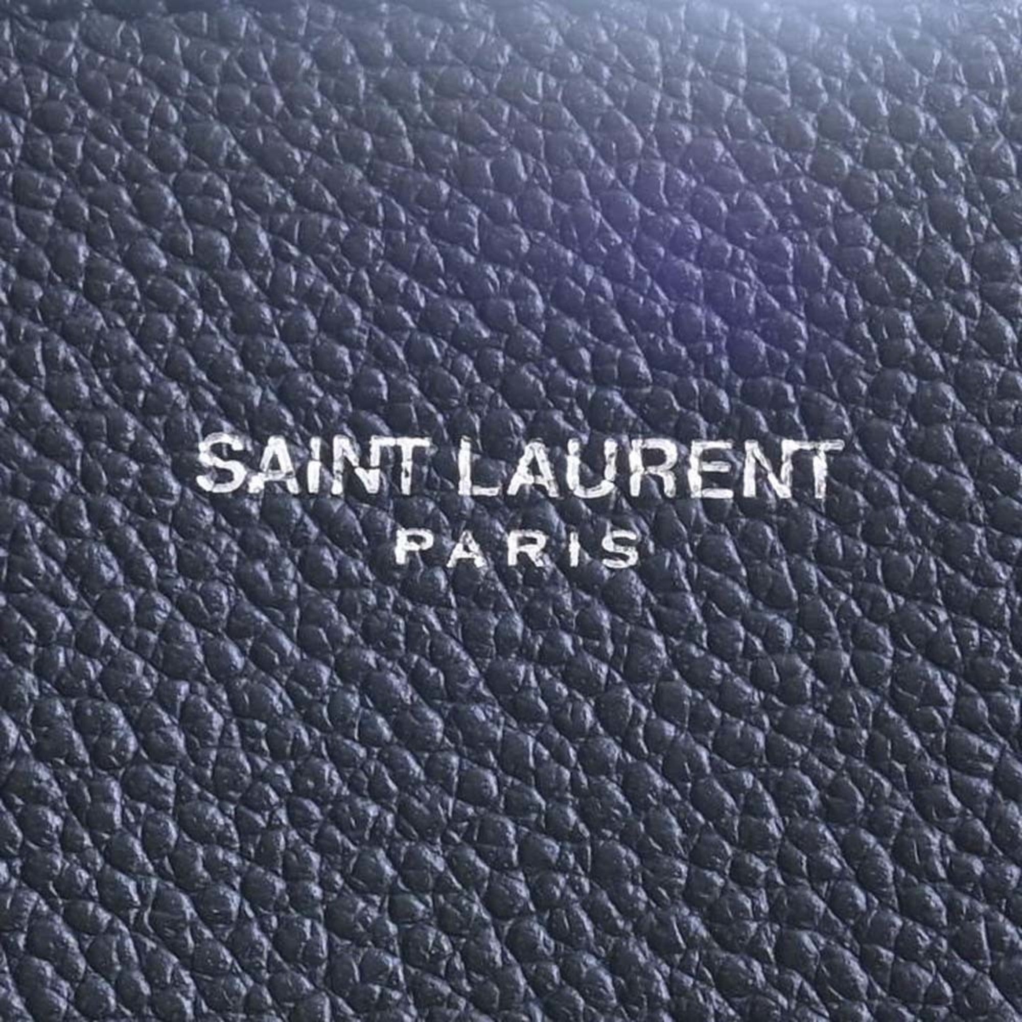 SAINT LAURENT leather bag tote sold separately 683655 black ladies