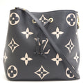 LOUIS VUITTON M45497 Neonoe MM Monogram Empreinte Shoulder Bag Black Ladies