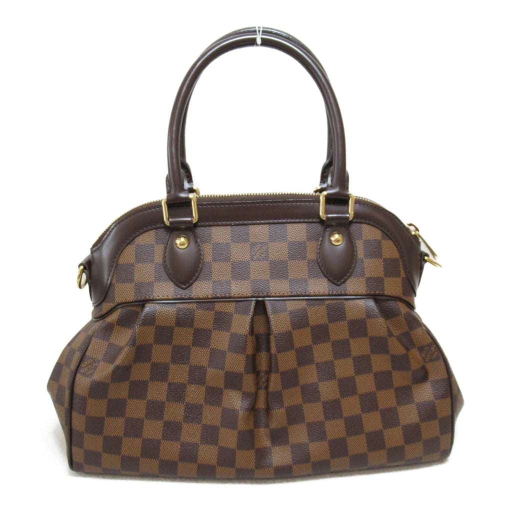 LOUIS VUITTON Trevi 2wayShoulder Bag Brown Ebene Damier PVC coated canvas N51997
